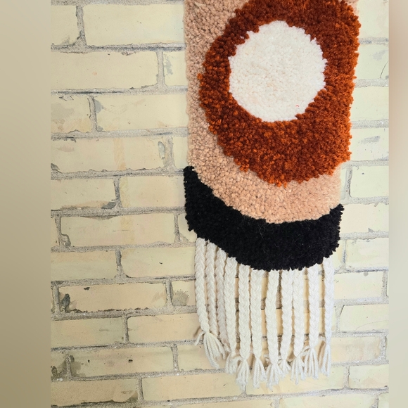 Vintage Hook Rug Wall Art - Picture 3 of 8